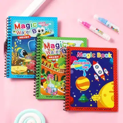 Buy 1 Get 1 Free | Magic Water Book – Reusable Water Painting for Kids